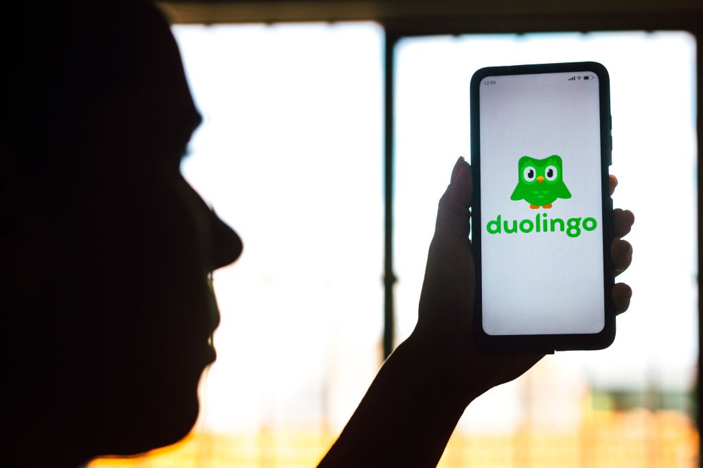 Duolingo is a popular online language learning service.