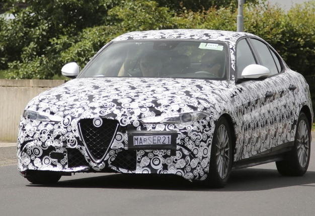 <b>WANT A MORE RELAXED GIULIA?</b> Alfa Romeo could roll out 2.0 and 2.2 litre powered variants of its new Giulia. <i>Image: Automedia</i>