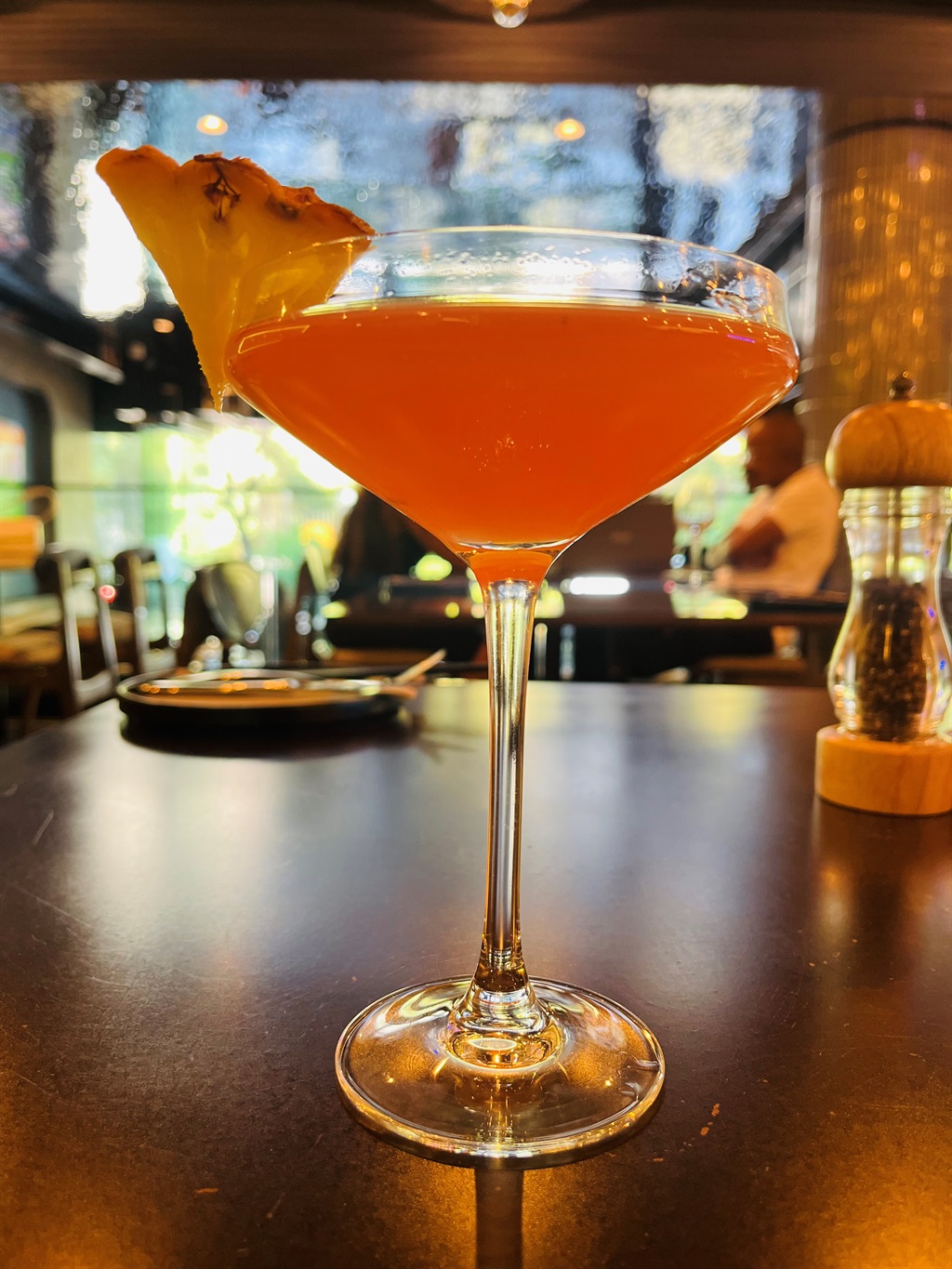 This delicious cocktail is sadly not in the menu, 