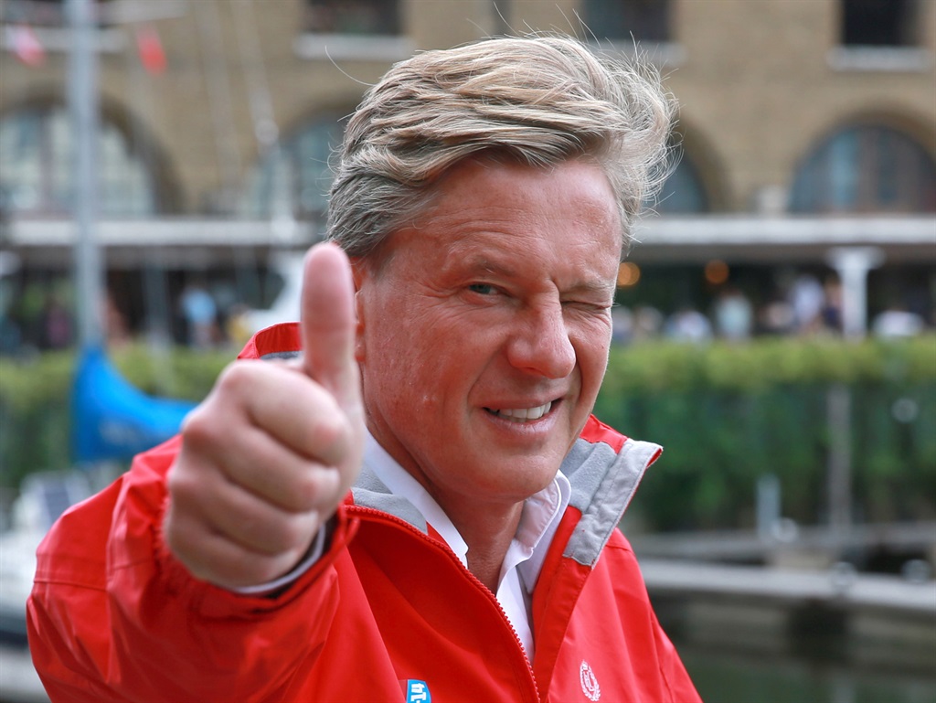 Rob Hersov, Chairman and Founding Partner of Invest Africa, at St Katherine Marina ahead of the Clipper 2013-14 Round the World Yacht Race start. Photo: Matt Alexander/PA Images via Getty Images