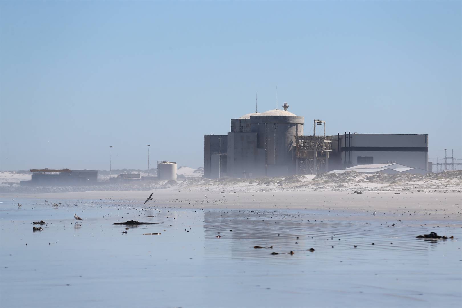 Koeberg nuclear power station near Cape Town. 