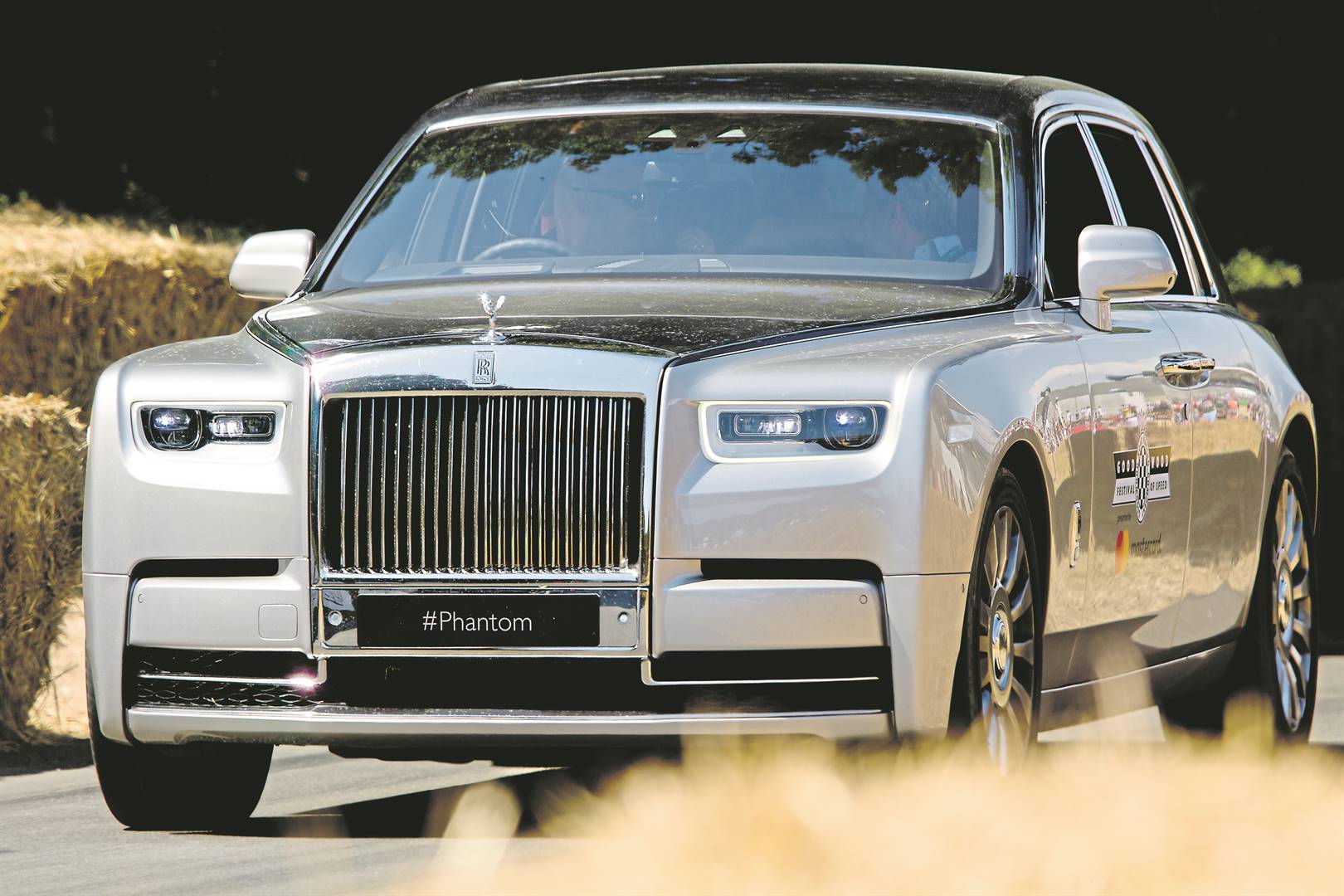 A Rolls-Royce Phantom.