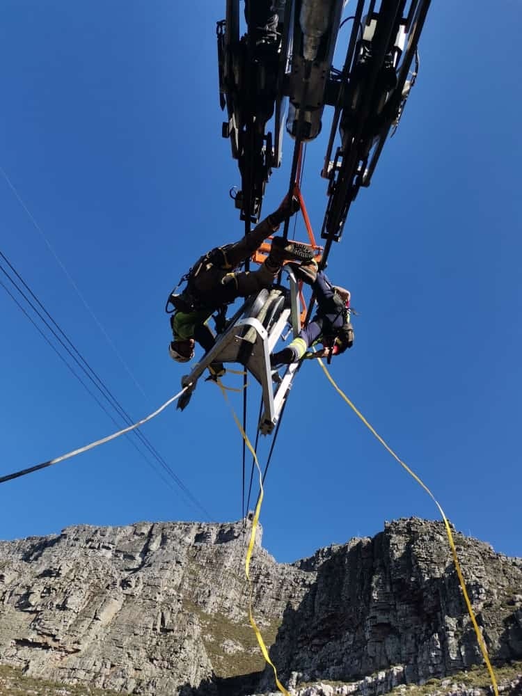 Table Mountain Cableway maintenance