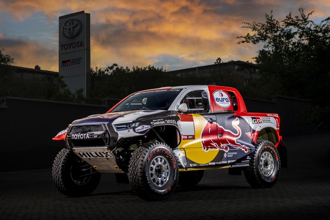 Toyota's Gazoo Racing's new Dakar vehicle.