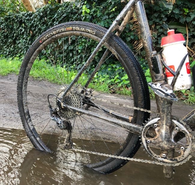 We tested the Hutchinson tyres extensively, in wet and muddy conditions. (Photo: Ride24)