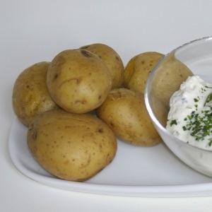 Potatoes and sour cream – Google free image