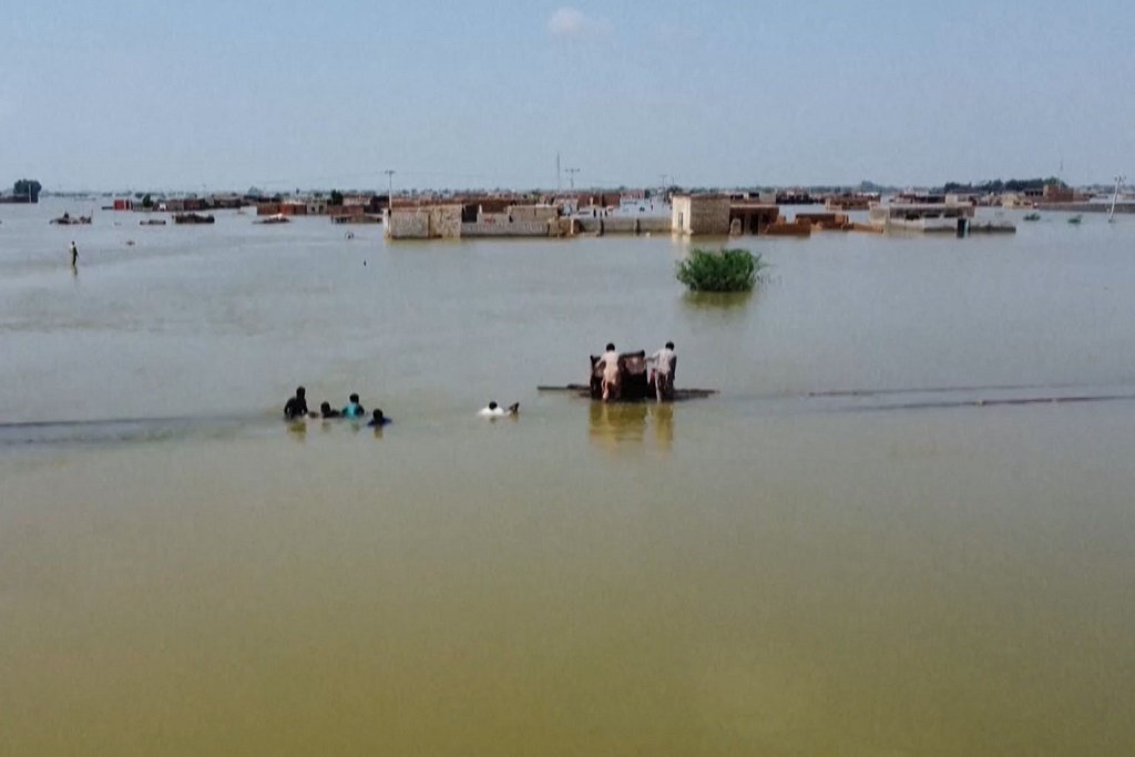 Millions in Pakistan have been affected by floods.