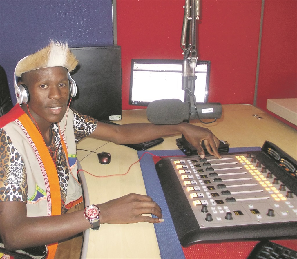 Radio presenter Sphamandla Cele has two jobs.       Photo by Michael Dlamini 