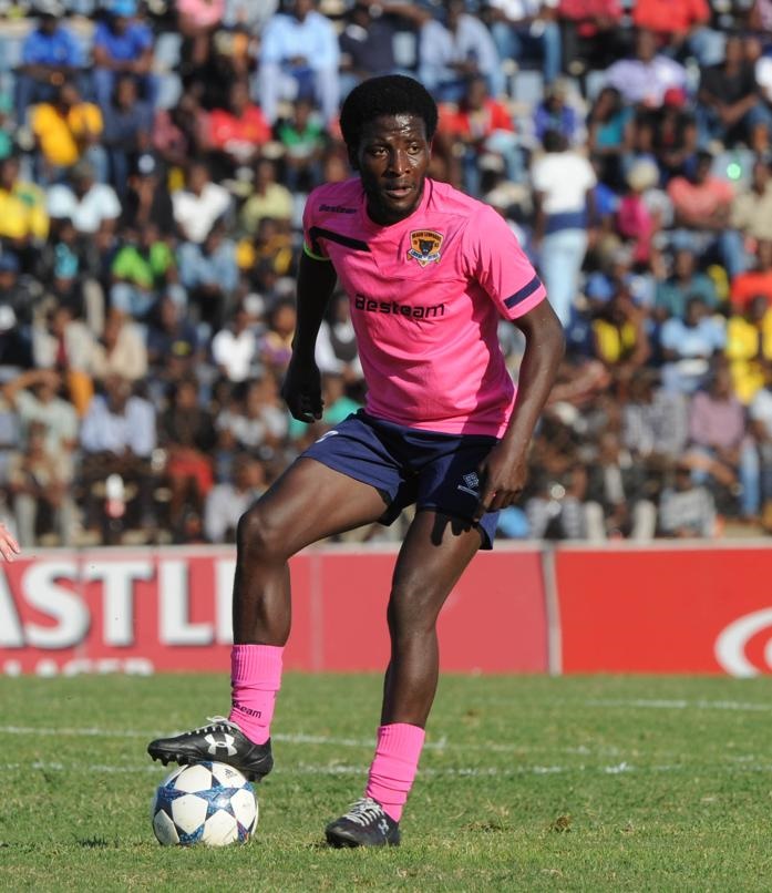 Black Leopards skipper, Siphelele Ntshangase, is eager to play in the PSL.
Photo by Backpagepix