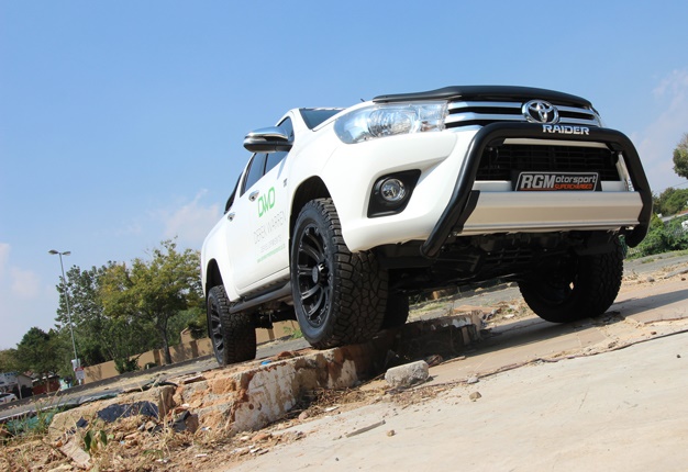 <B>HOW FAST CAN YOUR BAKKIE GO?</B> RGMotorsport churned out an extra 152W from a 4.0-litre V6 Toyota Hilux and turned it into a performance beast. <I>Image: MotorPress</I>