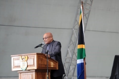 President Jacob Zuma. Photo by Gallo images/Felix Dlangamandla