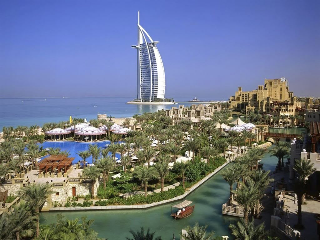 Holidays to exotic locations such as Dubai 