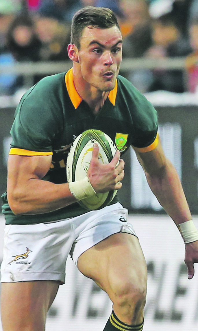 Jesse Kriel made it to new Springbok coach Allister Coetzee’s first team that will face Ireland  PHOTO: Steve Haag / Gallo Images 