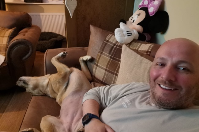dad and dog cancer 