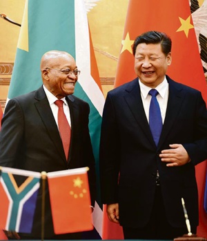 President Jacob Zuma and President Xi Jinping
PHOTO: Elmond Jiyane / DoC 