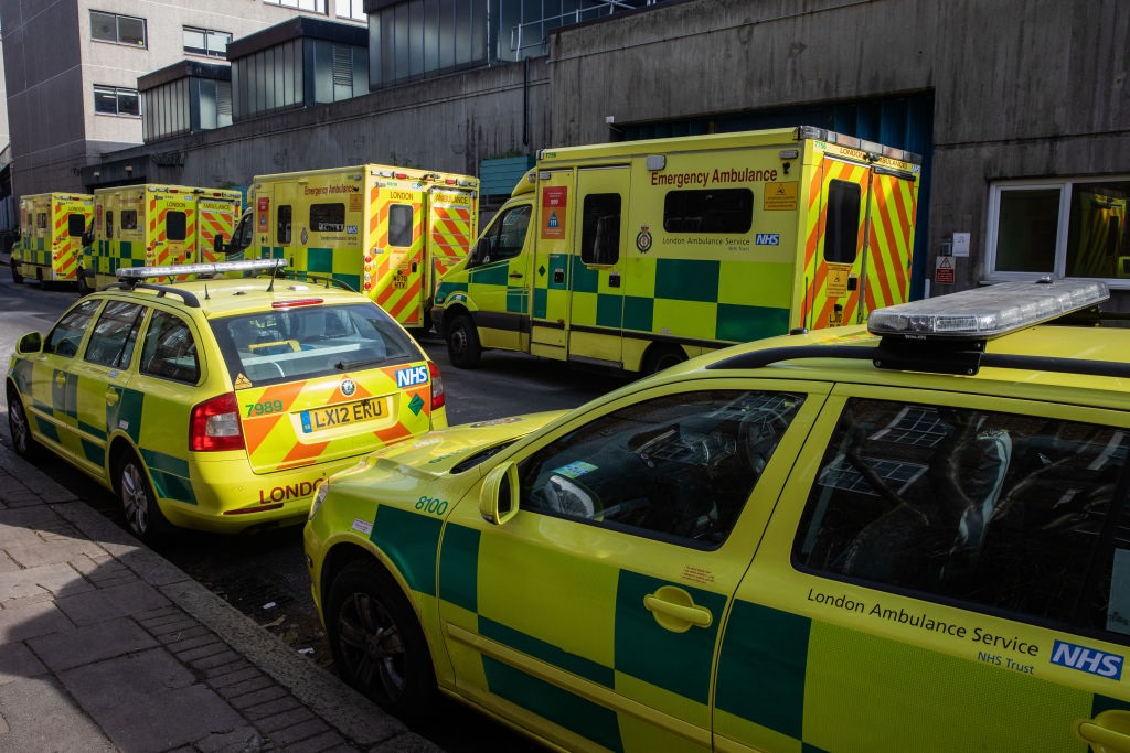 Ambulance workers in the UK on Friday staged the latest in a string of strikes over low pay, as university staff also stopped work.