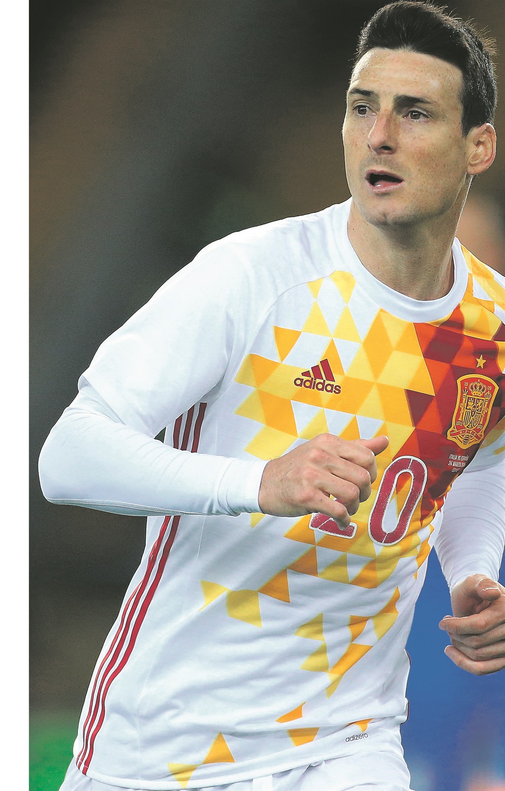Aritz Aduriz’s prowess will be key for Spain.  Photo by Getty Images 