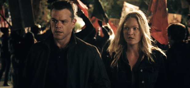 Matt Damon and Julia Stiles in Jason Bourne. (Universal Pictures)