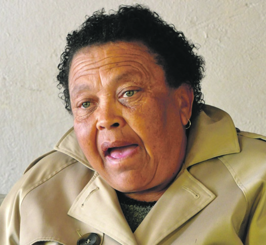 Gogo Martha Mahlaba claims she was insulted.    Photo by Samson Ratswana
