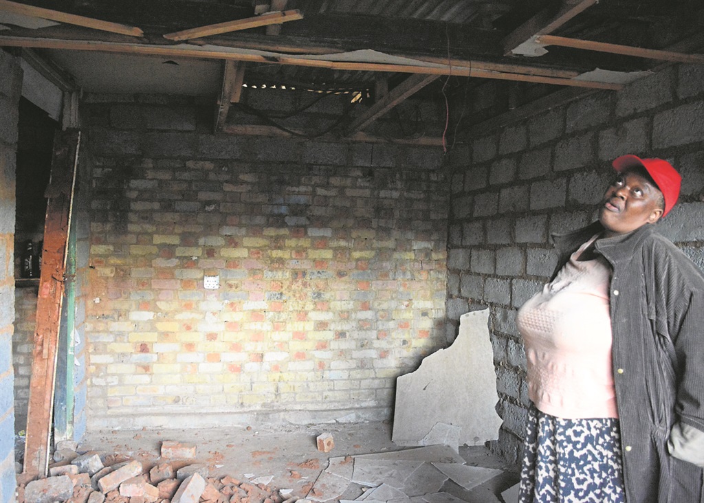 Thembi Shabangu says her former tenant vandalised her rented room. Photo by Muntu Nkosi