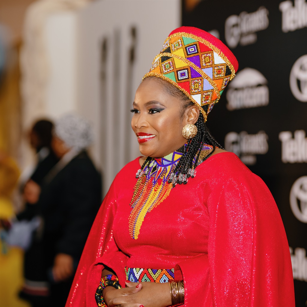 Ayanda Borotho was among the celebrities who showed up and showed off at the Shaka Ilembe premiere on Tuesday, 13 June at Monte Casino. 