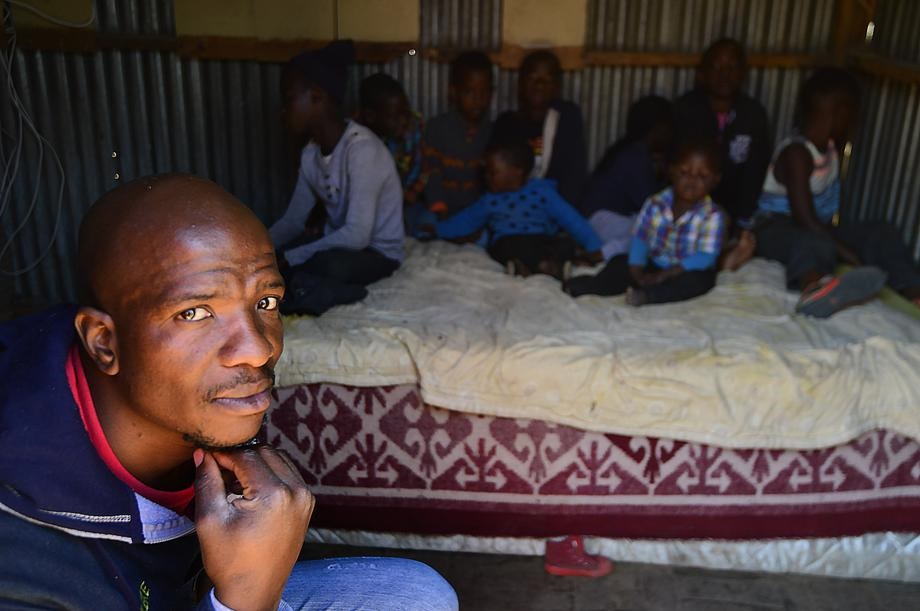 Thabo Maluleka is desperately seeking help for his nieces and nephews. Photo by Lucky Morajane 