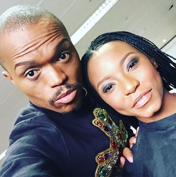 TV personality - Somizi Mhlongo and his daughter, Bahumi.