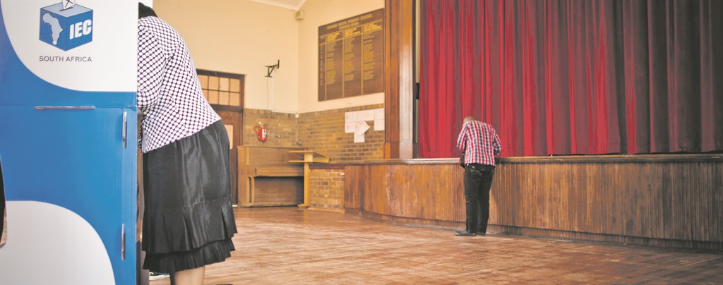 X MARKS THE SPOT South Africans go to the polls on August 3 to vote for local government. Picture: Cornel van Heerden 