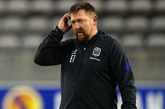 Cape Town City manager Eric Tinkler 