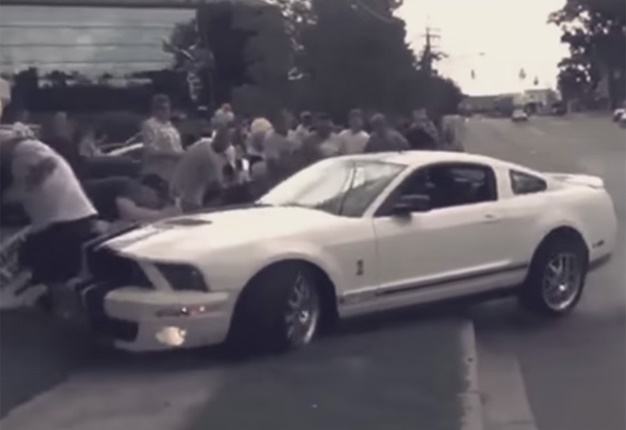 <B>FAIL AFTER FAIL:</B> From crashes and burns to knocking over innocent bystanders, these muscle car accidents are worth gold. <I>YouTube</I>