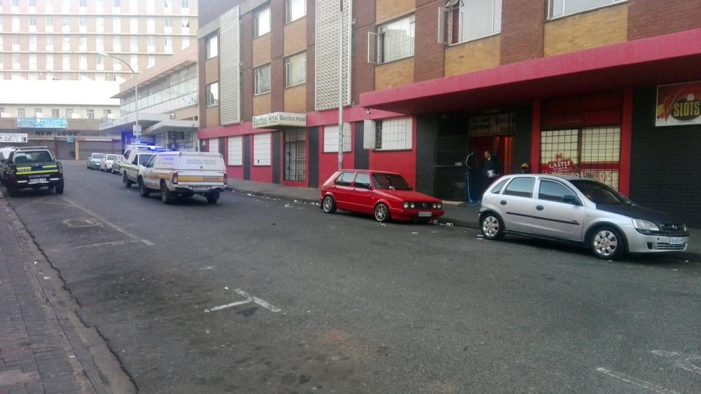 The man was found dead at this hotel.
Photo by Lehlohonolo Mbatha