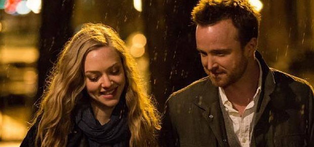 Amanda Seyfried and Aaron Paul in Fathers and Daughters. (Facebook)
