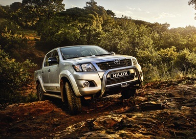 <strong>RUGGED LEGEND: </strong> The Hilux Dakar special edition - celebrating 45 years and a podium place after the 2015 Dakar Rally. <em>Image: Quickpic. </em>   