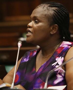 Faith Muthambi. (Esa Alexander, Gallo Images, The Times, file)