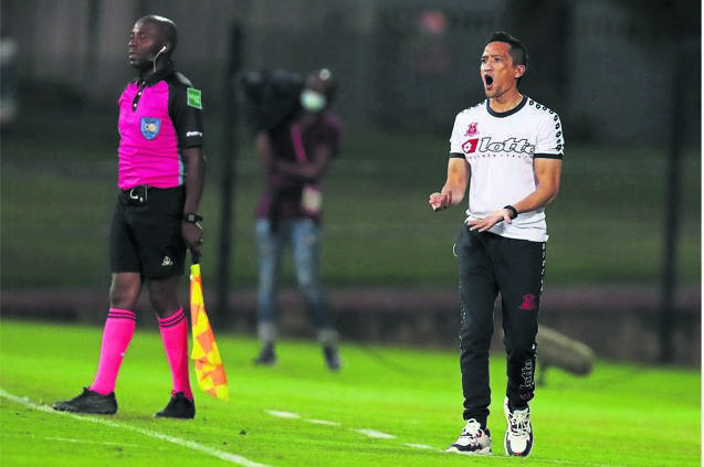 Maritzburg United assistant coach Maahier Davids and his side are looking to return to winning ways against Chippa United on Sunday.