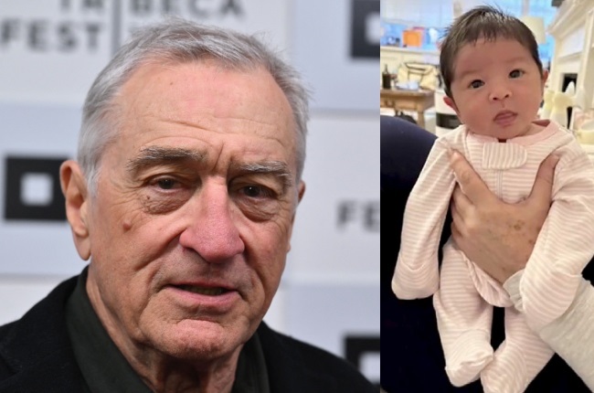 Robert De Niro welcomed his seventh child, daughter Gia, in March at the age of 79. (PHOTO: Gallo Images/Getty Images/Twitter_CapaMagMagazin)