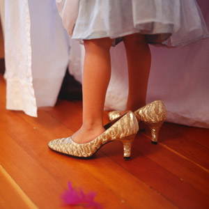 child heels