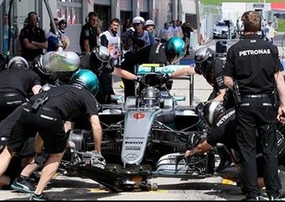 <b>CHANGING F1:</b> Mercedes boss Toto Wolff said he met with Ecclestone and talked about 'various models' for the future as the sport prepares to move to a fairer and more even distribution of its growing income and wealth. <I>Image: AP / Ronald Zak</i>