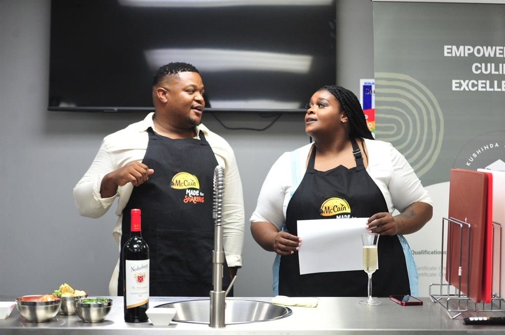 Chef Mbombi and The Funny Chef.
