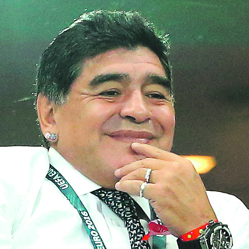 The great Diego Maradona 