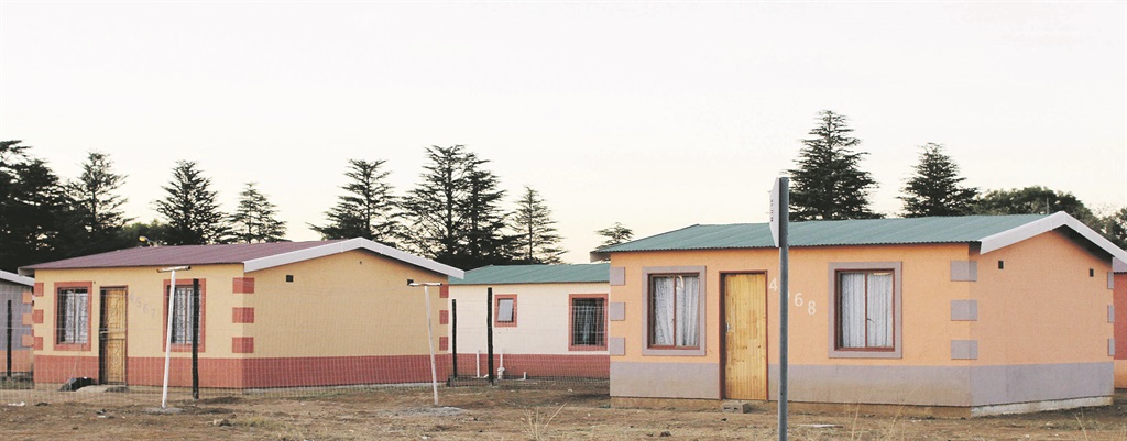 The KwaZulu-Natal provincial risk assessment team is investigating why community members have not received their houses. Picture: Siyanda Mayeza 