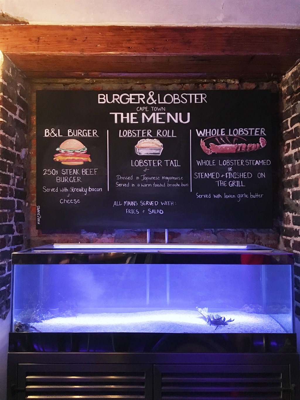 burger & lobster, restaurants,london,cape town,bre