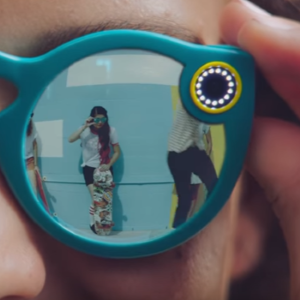 Snapchat teases its new wearable tech in a YouTube video. (Source: Snap Inc)