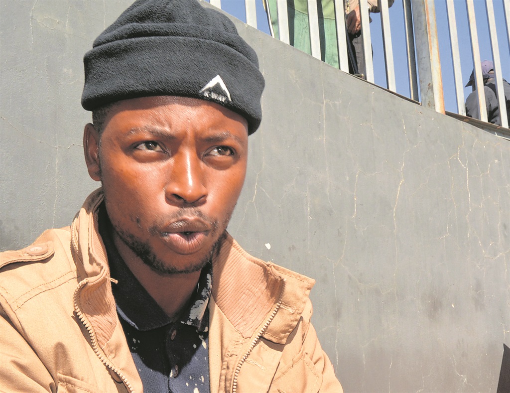 Meshack Makgamatha says the man involved with his girlfriend tried to stop him from going to the cops. Photo by Everson Luhanga 
