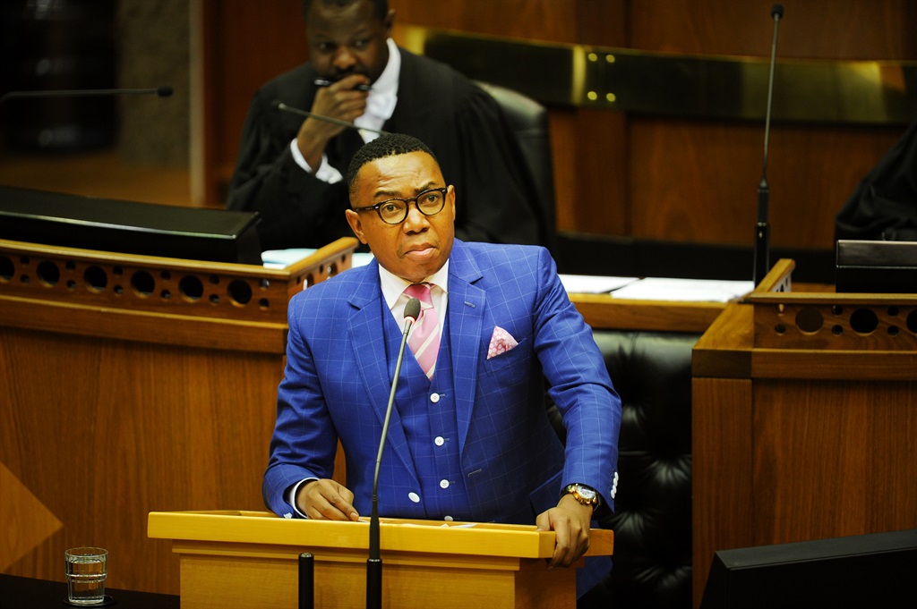  Mduduzi Manana has resigned as deputy minister of higher education but remains an MP.Picture: Lerato Maduna