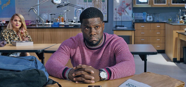 Kevin Hart in a scene from the movie Night School. (Universal Pictures)