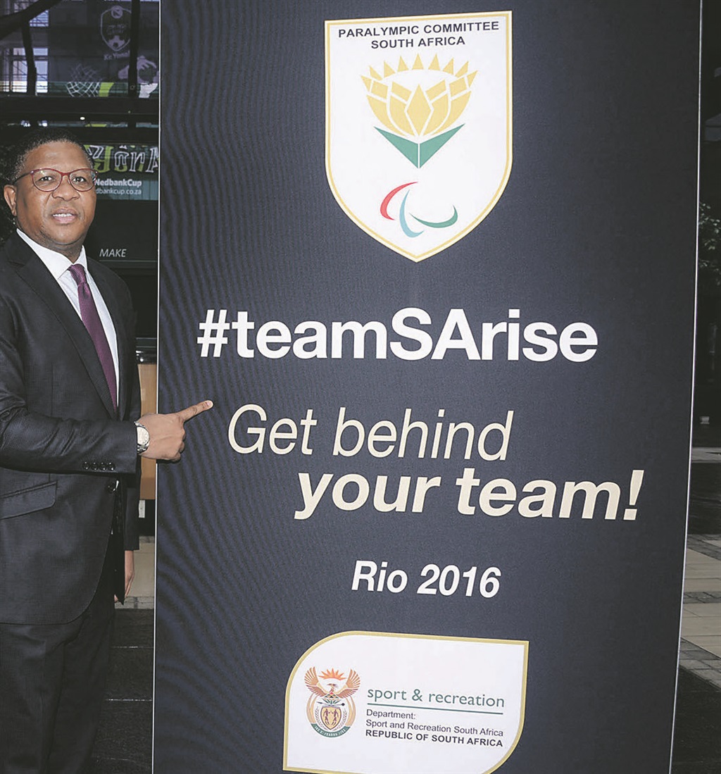 Sports Minister Fikile Mbalula has promised to double incentives for athletes who win gold in Brazil.   Photos by  Frennie Shivambu 