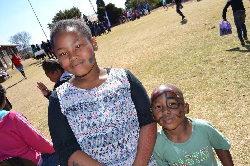 Children at the Abraham Kriel Childcare ten year celebrations. Picture: Supplied