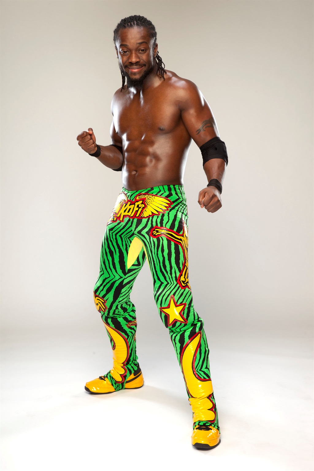  Ghanain wrestler Kofi Kingston PHOTO: SUPPLIED