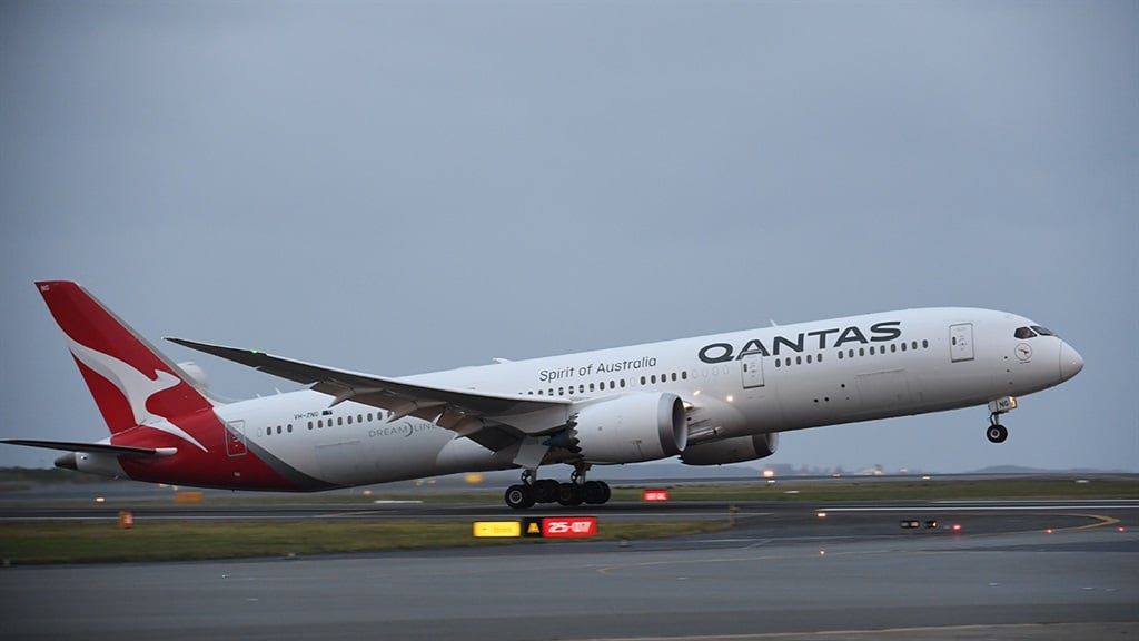 Qantas flights South Africa Australia